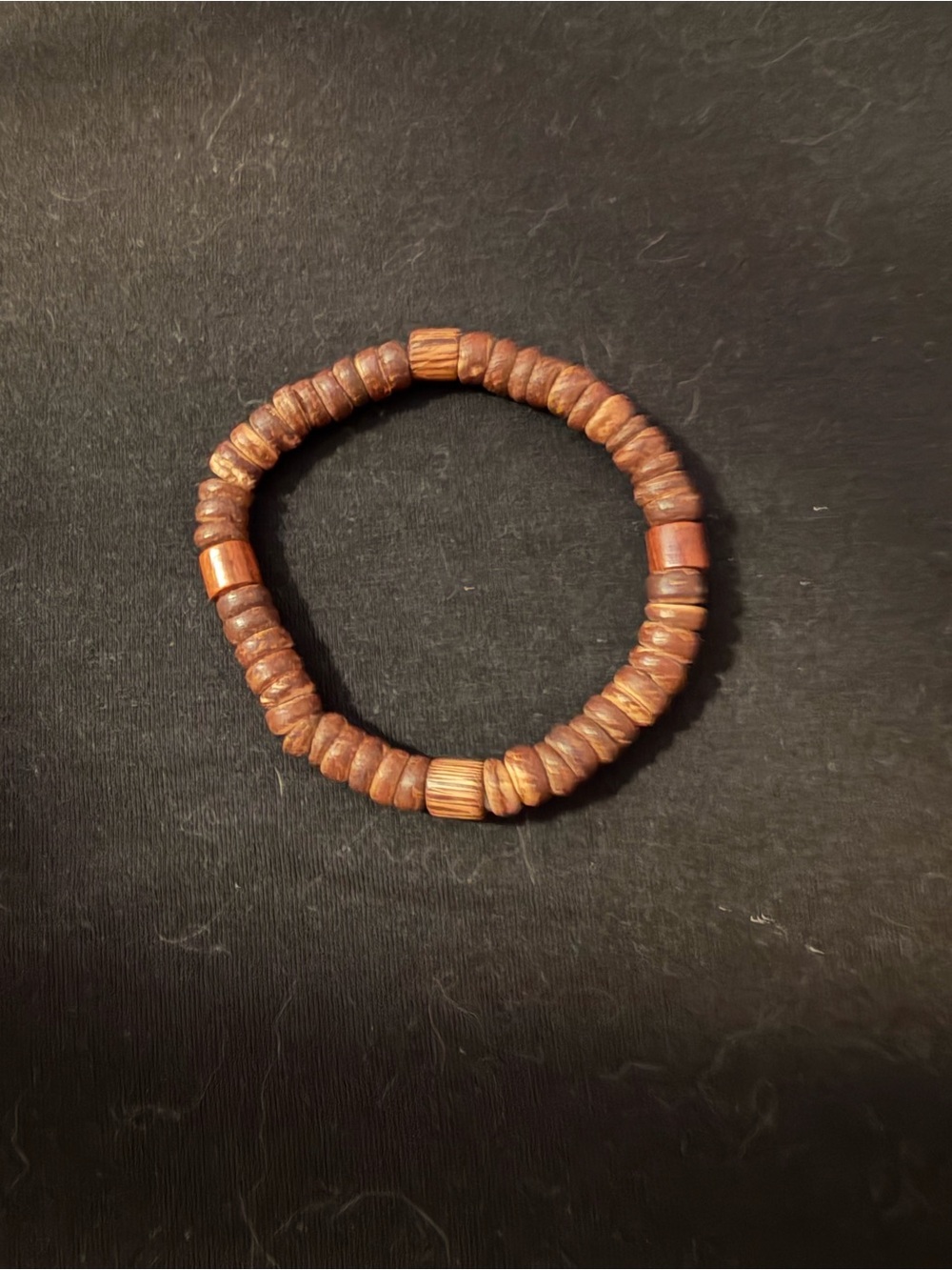 Brown Monochrome Bead Stretch Bracelet - Women Jewelry